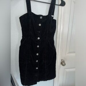 Black corduroy dress 3for20